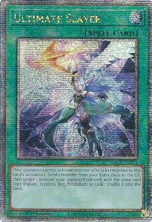Ultimate Slayer (Quarter Century Secret Rare), 25th Anniversary Rarity Collection II