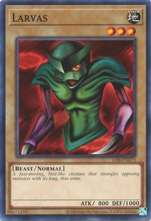 Larvas LOB-EN073, Legend of Blue Eyes White Dragon (25th Anniversary Edition)