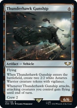 Thunderhawk Gunship 167, Universes Beyond: Warhammer 40,000