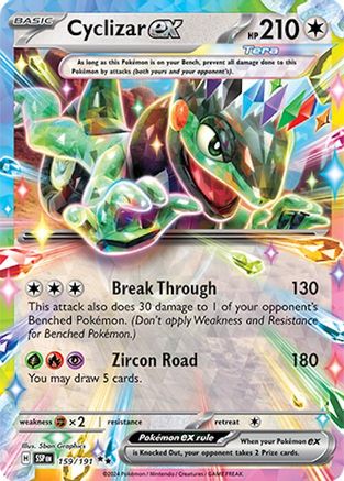 Cyclizar ex 159/191, SV08: Surging Sparks