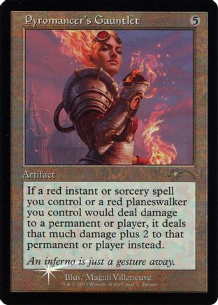 Pyromancer's Gauntlet (Retro Frame) 1, Media Promos