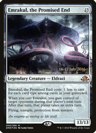 Emrakul, the Promised End 6, Prerelease Cards