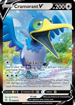 Cramorant V 054/072, Shining Fates