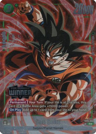 Son Goku - FB05-053 (Tournament Pack -Winner- 06), Tournament and Championship Promos