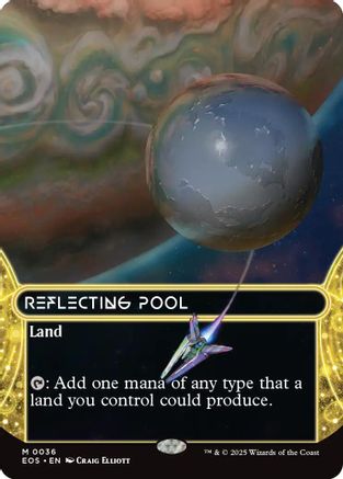 Reflecting Pool (0036) (Borderless) 36, Edge of Eternities: Stellar Sights