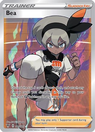 Bea (Full Art) 180/185, SWSH04: Vivid Voltage