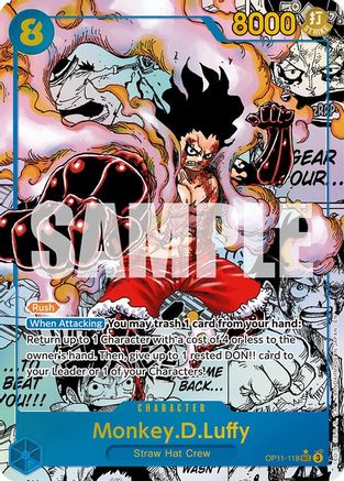 Monkey.D.Luffy (118) (Manga), A Fist of Divine Speed