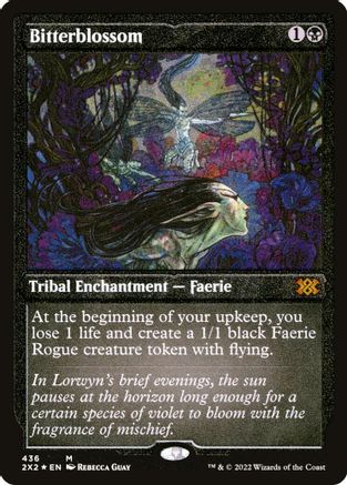 Bitterblossom (Foil Etched) 436, Double Masters 2022