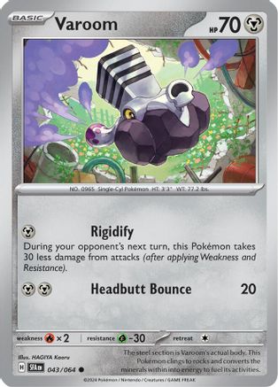 Varoom 043/064, SV: Shrouded Fable