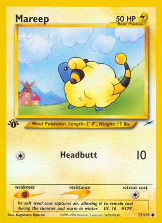 Mareep 075/105, Neo Destiny
