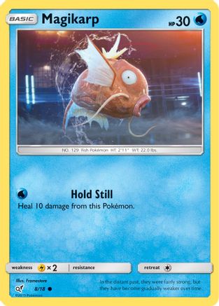 Magikarp (Holo Common) 8/18, Detective Pikachu