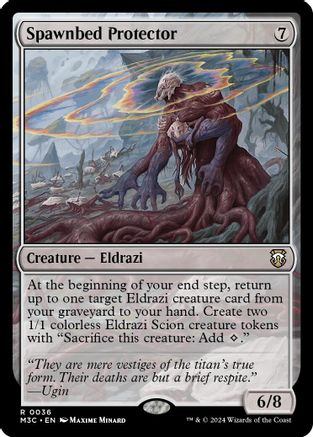 Spawnbed Protector (Ripple Foil) 36, Commander: Modern Horizons 3