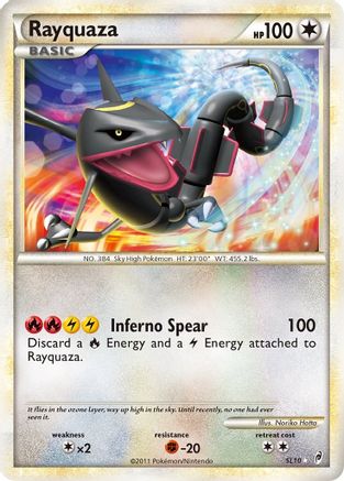 Rayquaza (Shiny), Call of Legends