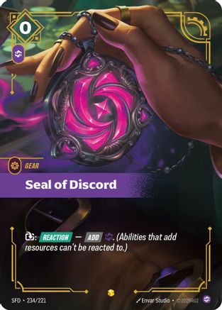 Seal of Discord (Overnumbered), Spiritforged