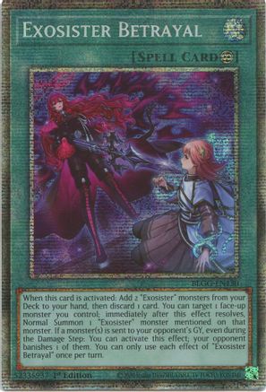 Exosister Betrayal (Starlight Rare), Battles of Legend: Glorious Gallery