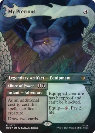 My Precious (Showcase) (Surge Foil) 271, The Hobbit