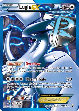 Lugia EX (Team Plasma) (134 Full Art), Plasma Storm