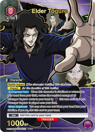 Elder Toguro (SR*) UE13BT/YYH-1-022, UE13BT: Yu Yu Hakusho: Ghost Files