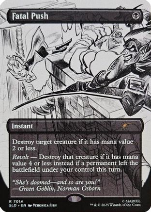 Fatal Push (7014) 7014, Secret Lair Drop Series