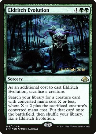Eldritch Evolution 155, Prerelease Cards
