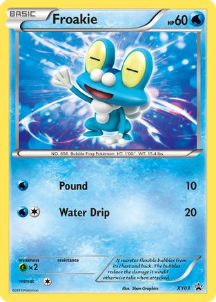Froakie XY03, XY Promos