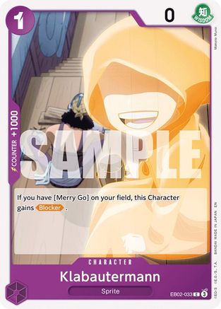 Klabautermann EB02-033, Extra Booster: Anime 25th Collection