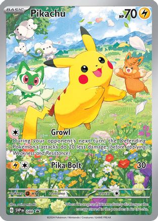 Pikachu 088, SV: Scarlet & Violet Promo Cards