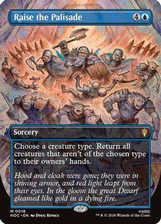 Raise the Palisade (Borderless) 18, The Hobbit: Eternal-Legal
