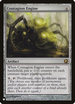 Contagion Engine 145/249, The List Reprints
