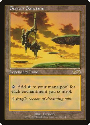Serra's Sanctum, Urza's Saga