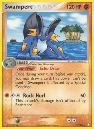 Swampert, EX Crystal Guardians