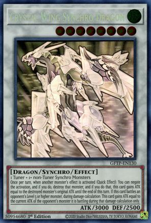 Crystal Wing Synchro Dragon (Ghost Rare), Ghosts From the Past