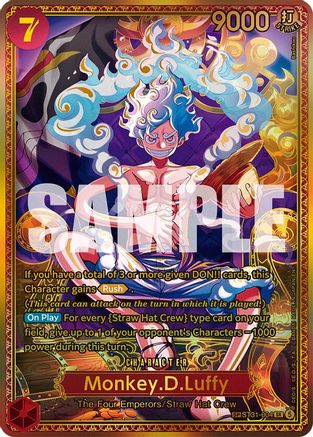 Monkey.D.Luffy (ST31-004) (SP), The World's Strongest Warriors