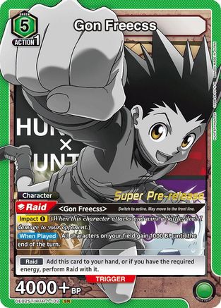 Gon Freecss (102) UE02ST/HTR-1-102, UE02ST: HUNTER X HUNTER Super Pre-Release Starter Deck