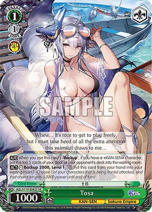 Tosa (SR), Azur Lane Vol. 2