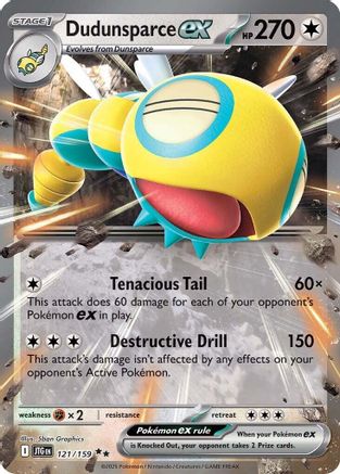 Dudunsparce ex 121/159, SV09: Journey Together