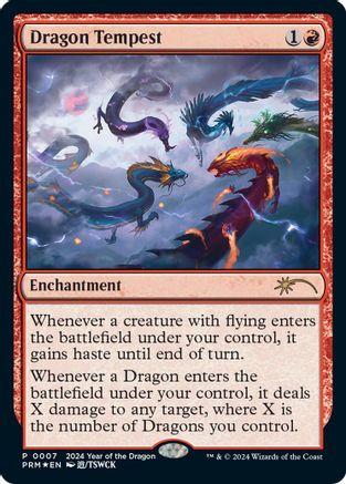 Dragon Tempest (Year of the Dragon 2024) 7, Standard Showdown Promos