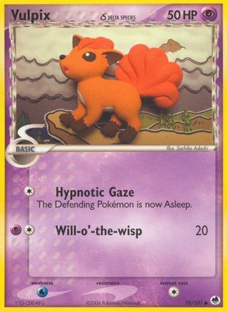 Vulpix (Delta Species), EX Dragon Frontiers