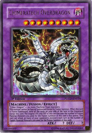 Chimeratech Overdragon POTD-EN034, Power of the Duelist