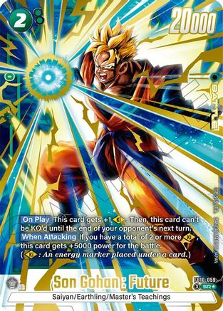 Son Gohan : Future - FB10-059 (Alternate Art), Cross Force