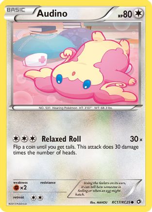 Audino RC17/RC25, Legendary Treasures: Radiant Collection