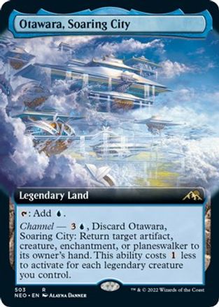 Otawara, Soaring City (Extended Art), Kamigawa: Neon Dynasty