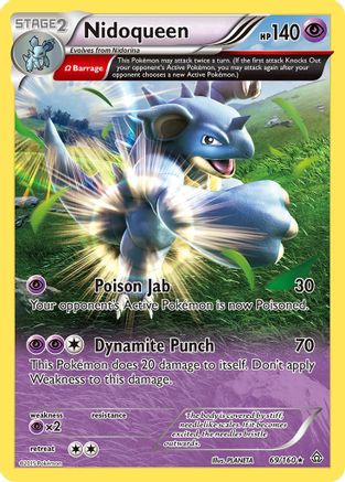 Nidoqueen (Omega) 69/160, XY - Primal Clash