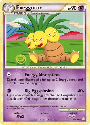 Exeggutor 18/123, HeartGold SoulSilver