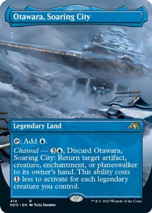 Otawara, Soaring City (Borderless) 414, Kamigawa: Neon Dynasty