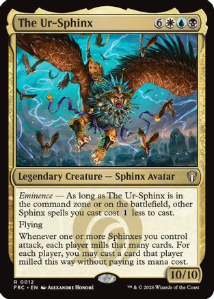 The Ur-Sphinx 12, Commander: Reality Fracture