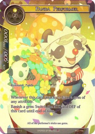 Panda Performer (Full Art) TSW-021, The Time Spinning Witch