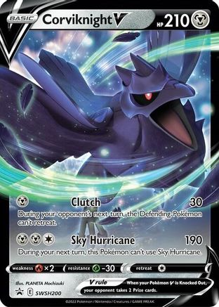 Corviknight V SWSH200, SWSH: Sword & Shield Promo Cards