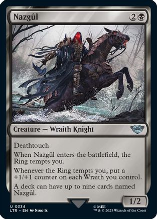 Nazgul (0334) 334, Universes Beyond: The Lord of the Rings: Tales of Middle-earth