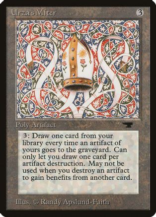 Urza's Miter, Antiquities